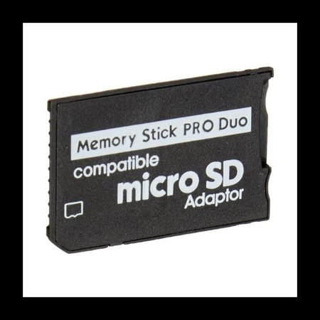 SANOXY Single slot MicroSDHC, MICRO SD to Memory Stick Pro Duo Adaptor SANOXY-ms-duo-1SLT